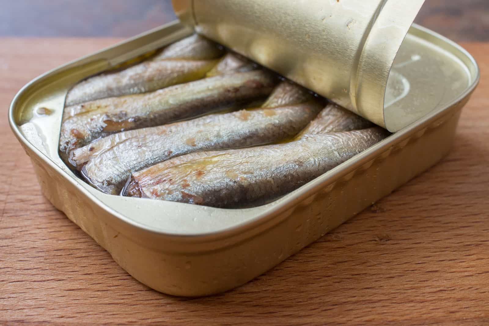 canned sardines