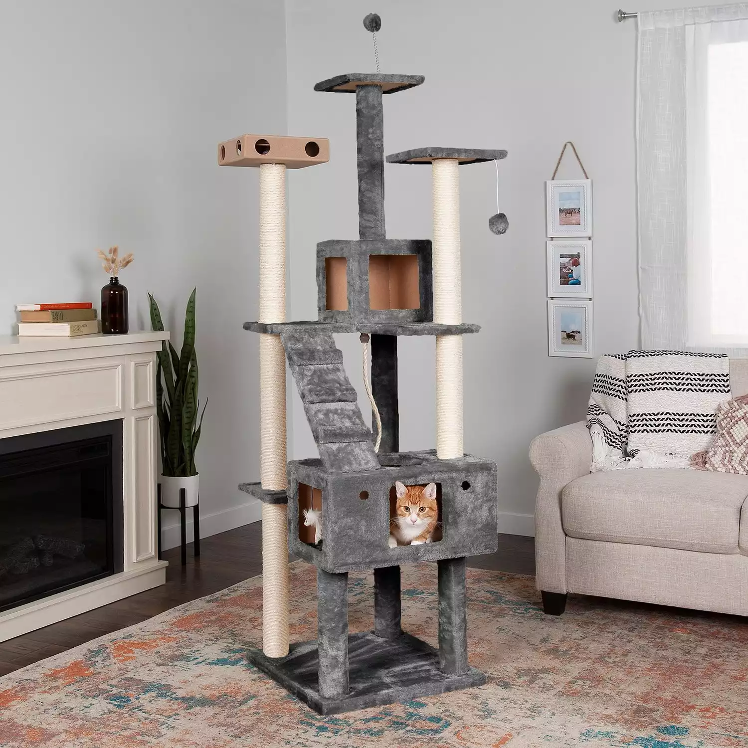 Tiger Tough Double Decker Playground Cat Tree And Condo