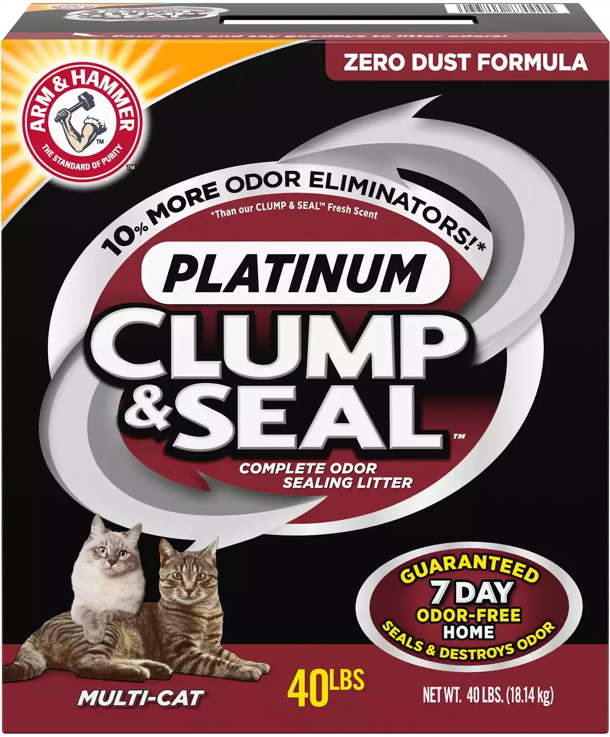 Arm & Hammer Premium Clump & Seal Cat Litter
