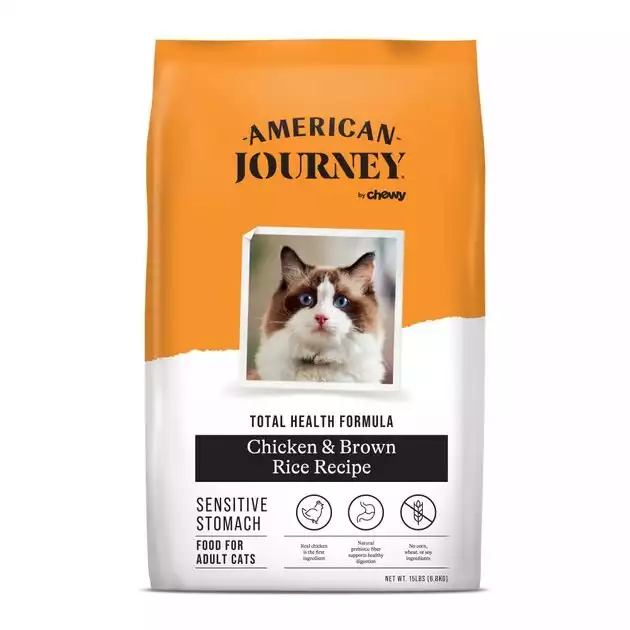 American Journey Sensitive Stomach Health Dry Cat Food