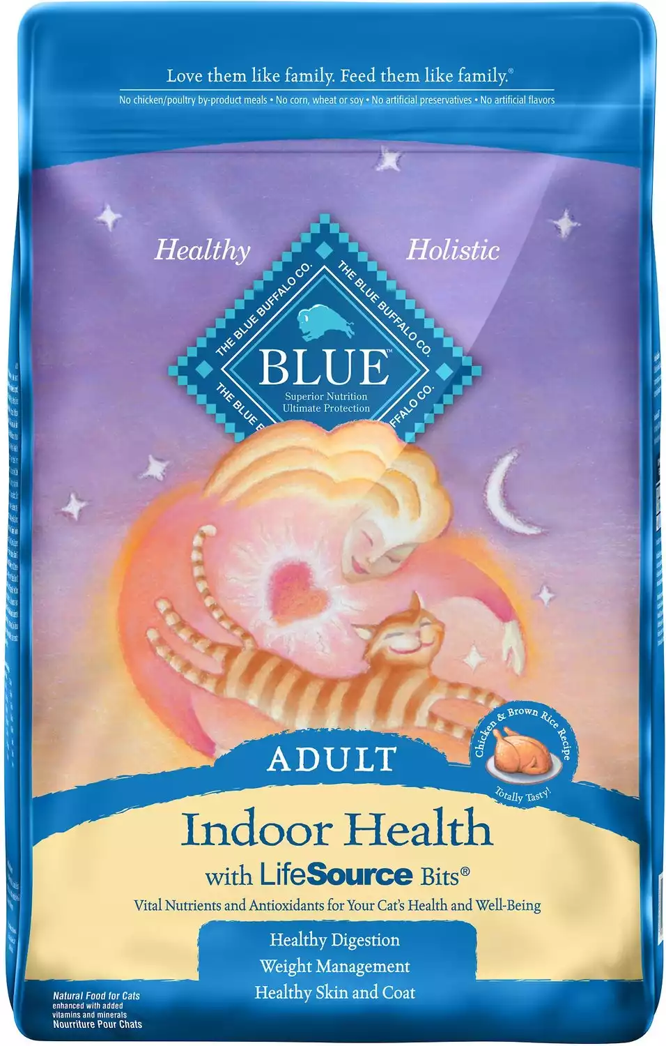 Blue Buffalo Indoor Health Chicken & Brown Rice Dry Cat Food