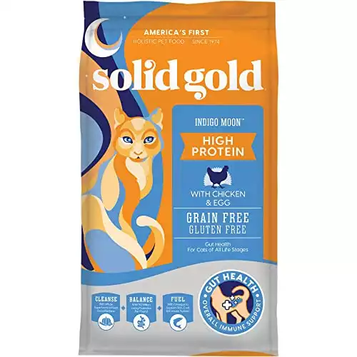 Solid Gold Indigo Moon High Protein Chicken Dry Cat Food