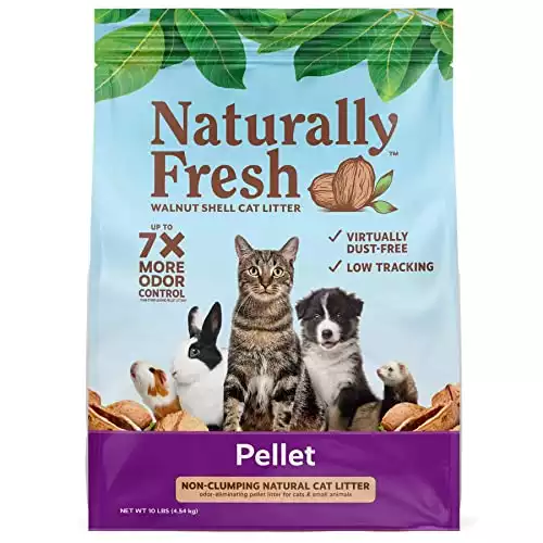 Naturally Fresh Pellet Formula Unscented Non-Clumping Cat Litter