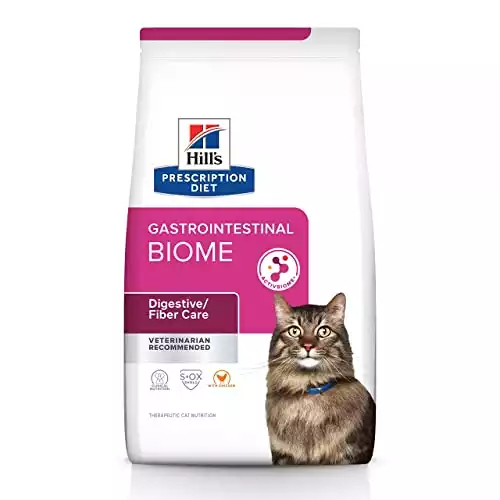Hill's Prescription Diet Gastrointestinal Biome Digestive/Fiber Care Dry Cat Food