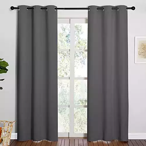 NICETOWN Triple Pass Insulated Microfiber Curtains