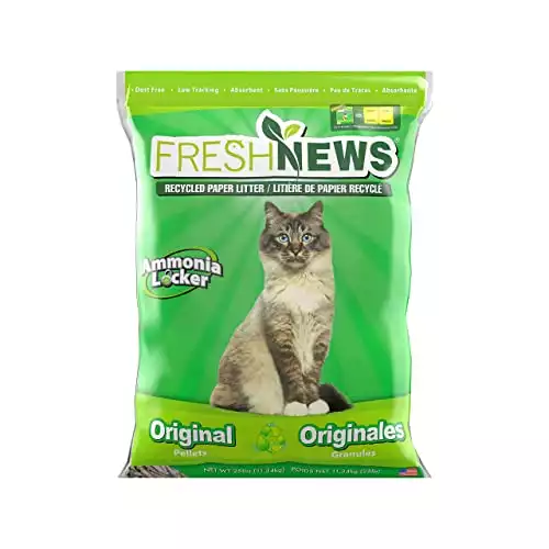 Fresh News Recycled Paper Pellet Cat Litter