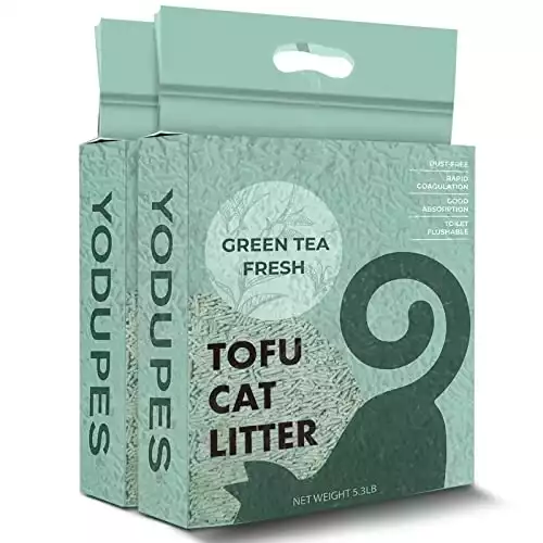 Yodupes Clumping Tofu Cat Litter