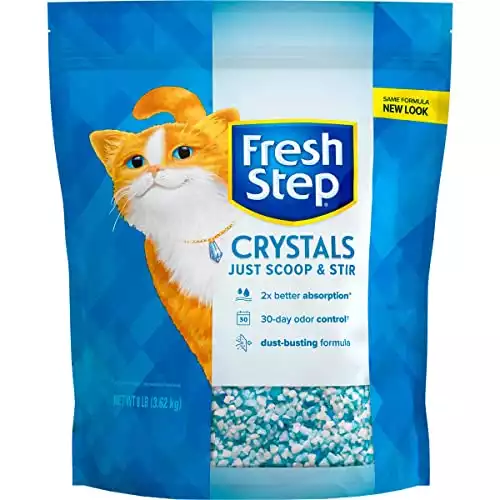 Fresh Step Non-Clumping Crystal Cat Litter
