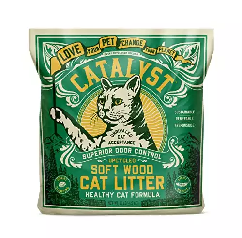 Catalyst Upcycled Soft Wood Cat Litter