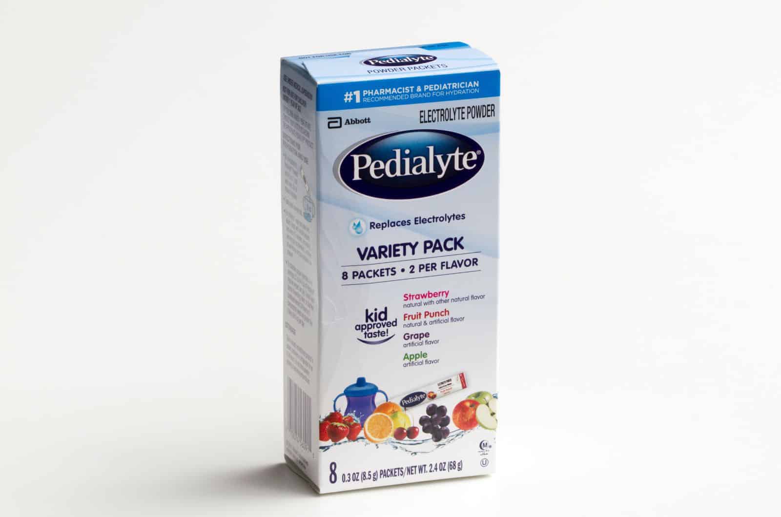Pedialyte with white background
