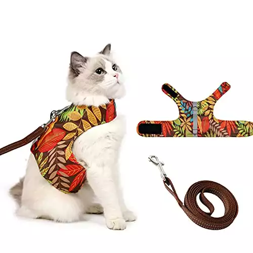 Escape-Proof Cat Harness And Leash Set