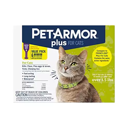 PetArmor Plus Flea & Tick Prevention for Cats