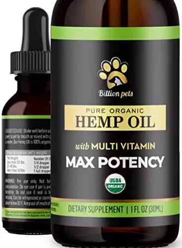 Billion Pets Hemp Oil