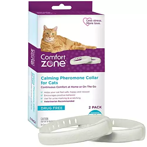 Comfort Zone Cat Calming Pheromone Collar