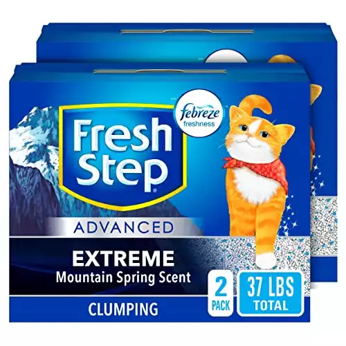 Fresh Step Advanced Clumping Cat Litter