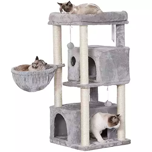 Hey-Bro 3 Level Large Cat Tower