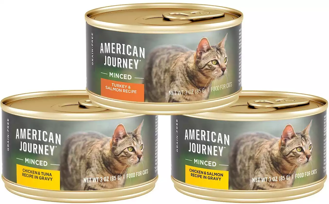 American Journey Minced Poultry & Seafood In Gravy Variety Pack