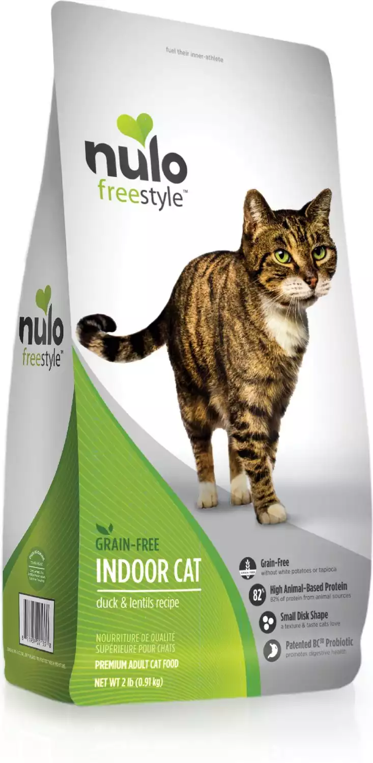 Nulo Freestyle Duck & Lentils Recipe Grain-Free Indoor Dry Cat Food