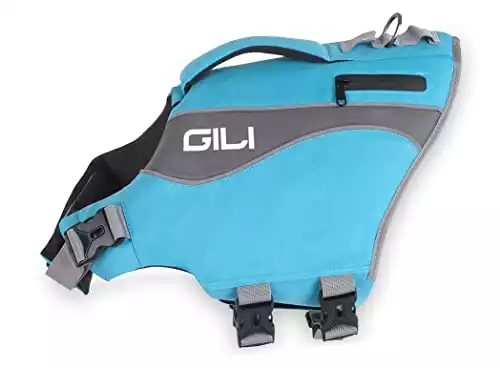 GILI Ripstop Pet Life Jacket Flotation Device