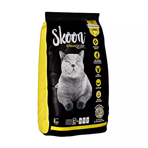 Skoon All-Natural Cat Litter – Lemon-Scented