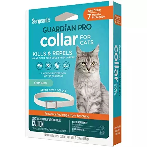 Sergeant's Guardian Pro Collar For Cats