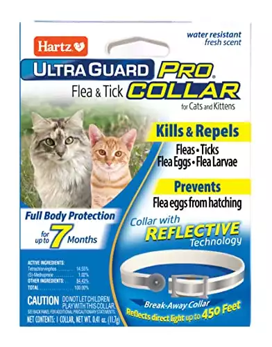 Hartz Ultra Guard Pro Collar For Cats And Kittens