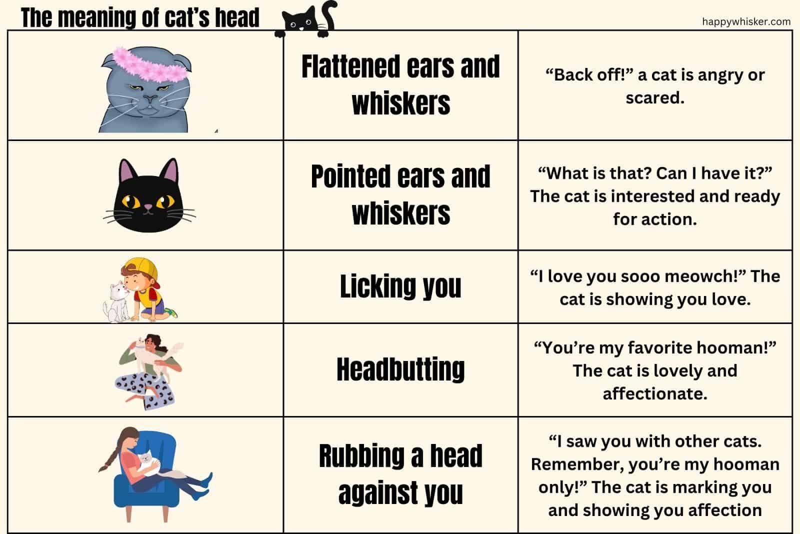 The meaning of cat’s head