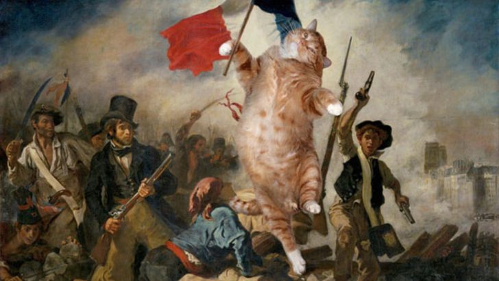 Artist Photoshops Her Cat Into Iconic Paintings And The Result Is Hilarious!