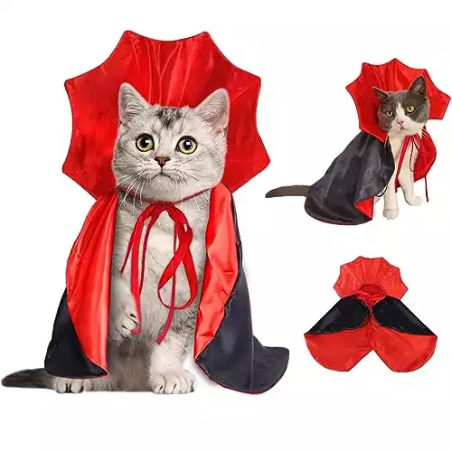 Vellibring Halloween Cat Vampire Costume