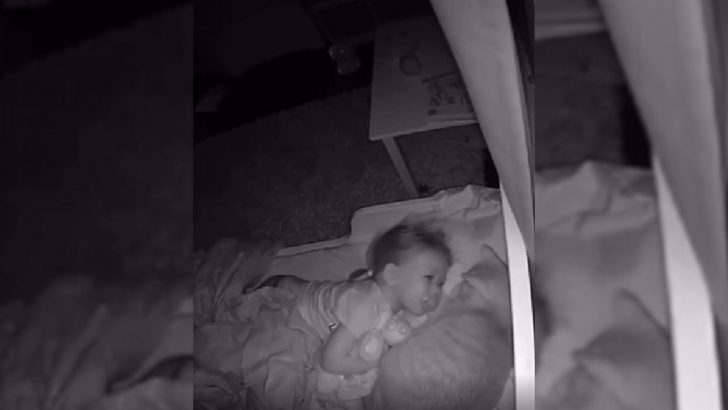 Baby’s Smile When She Realizes Her Cat Is Next To Her In Bed Is Beyond Words