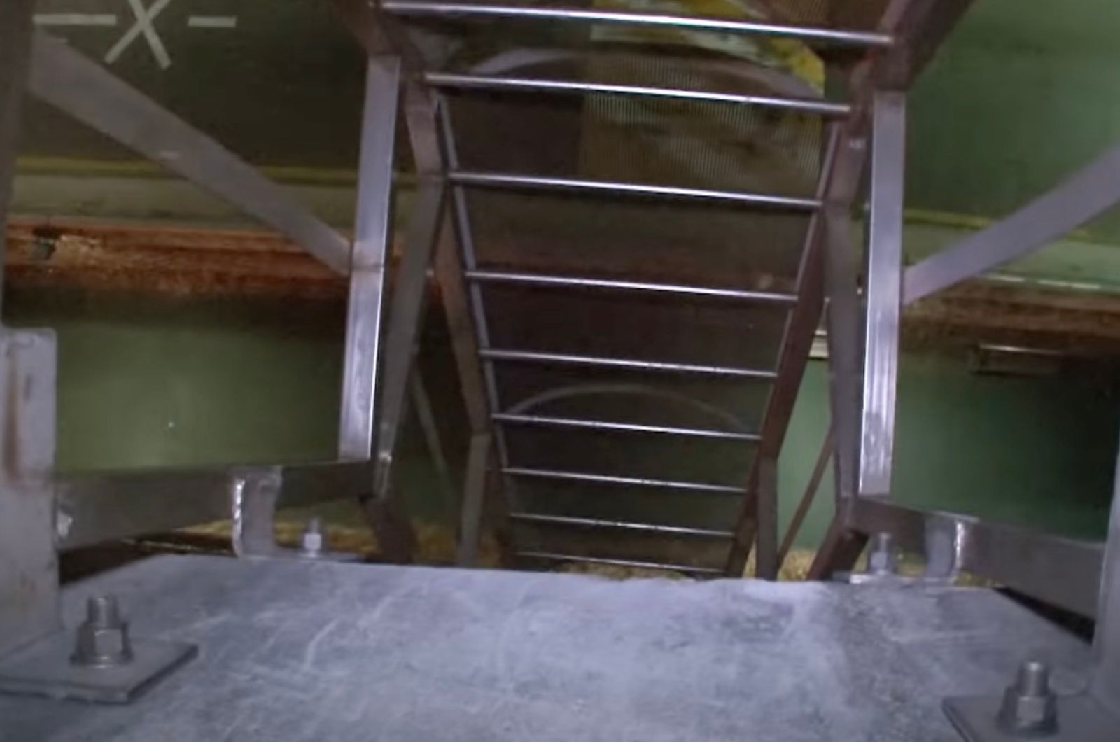 photo of metal stairs
