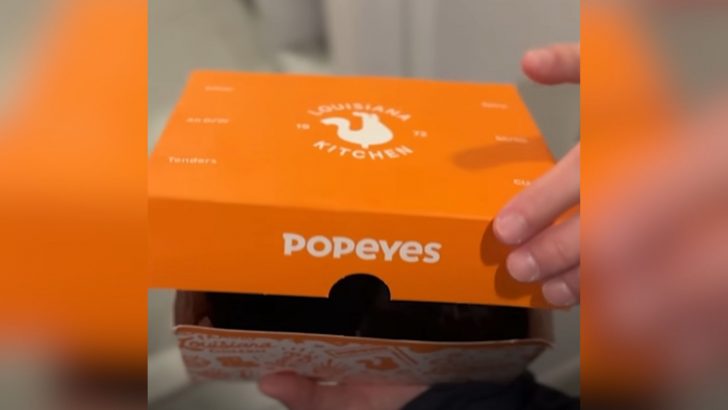 Wait Until You See Who Pops Out Of This Popeyes Box