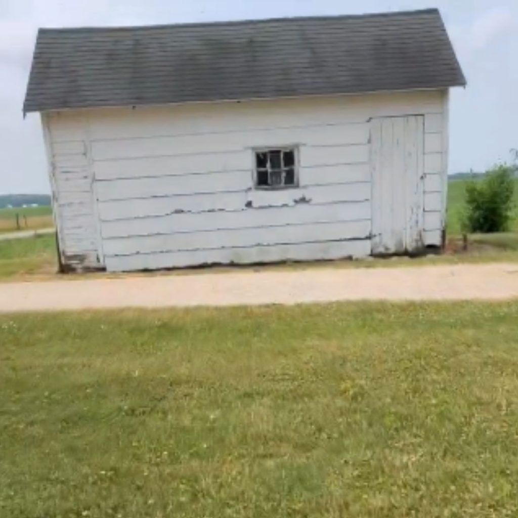 old wooden house