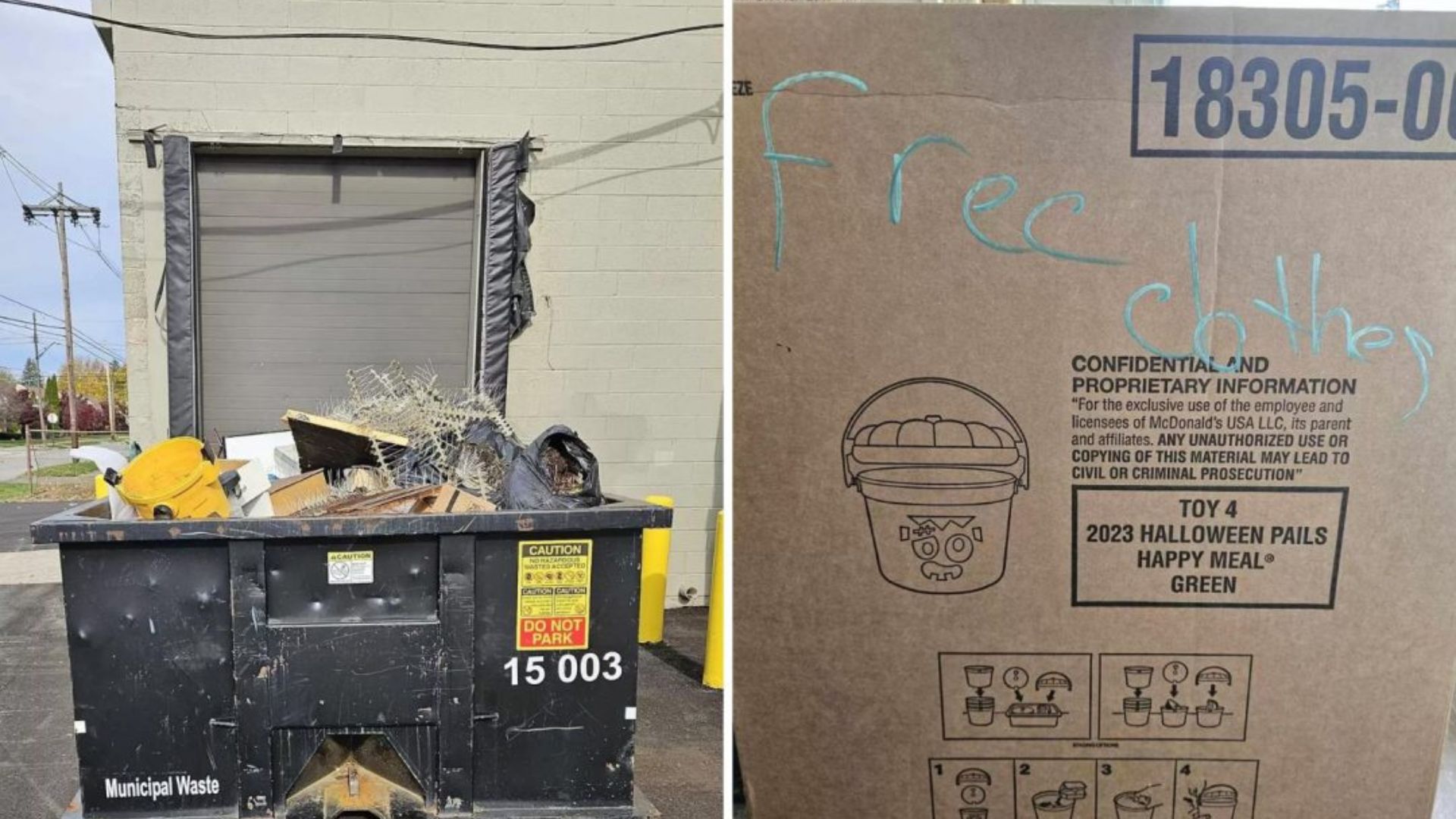 Pennsylvania Janitor Discovers Heartbreaking Surprise In ‘Free Clothes’ Box