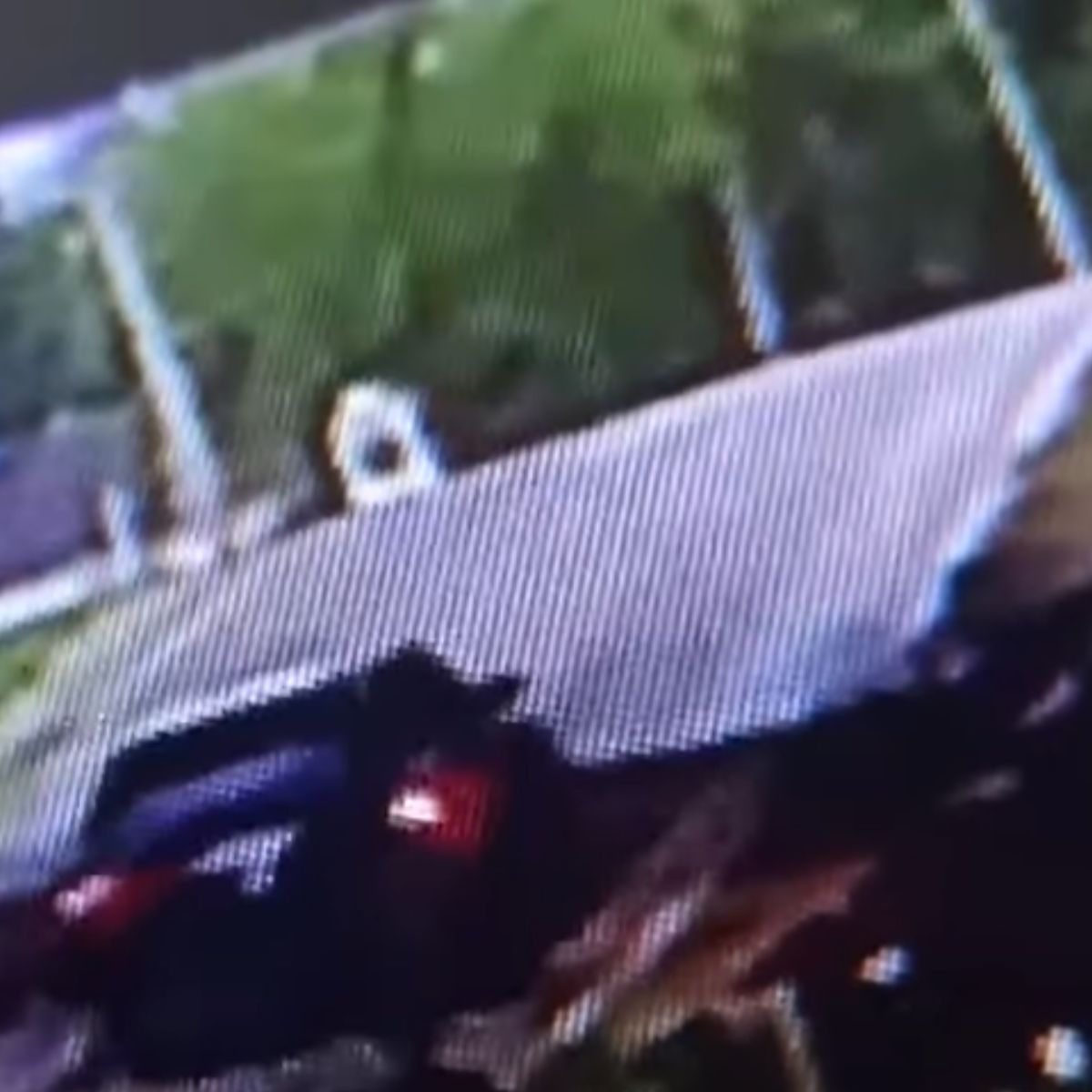 SUV on camera