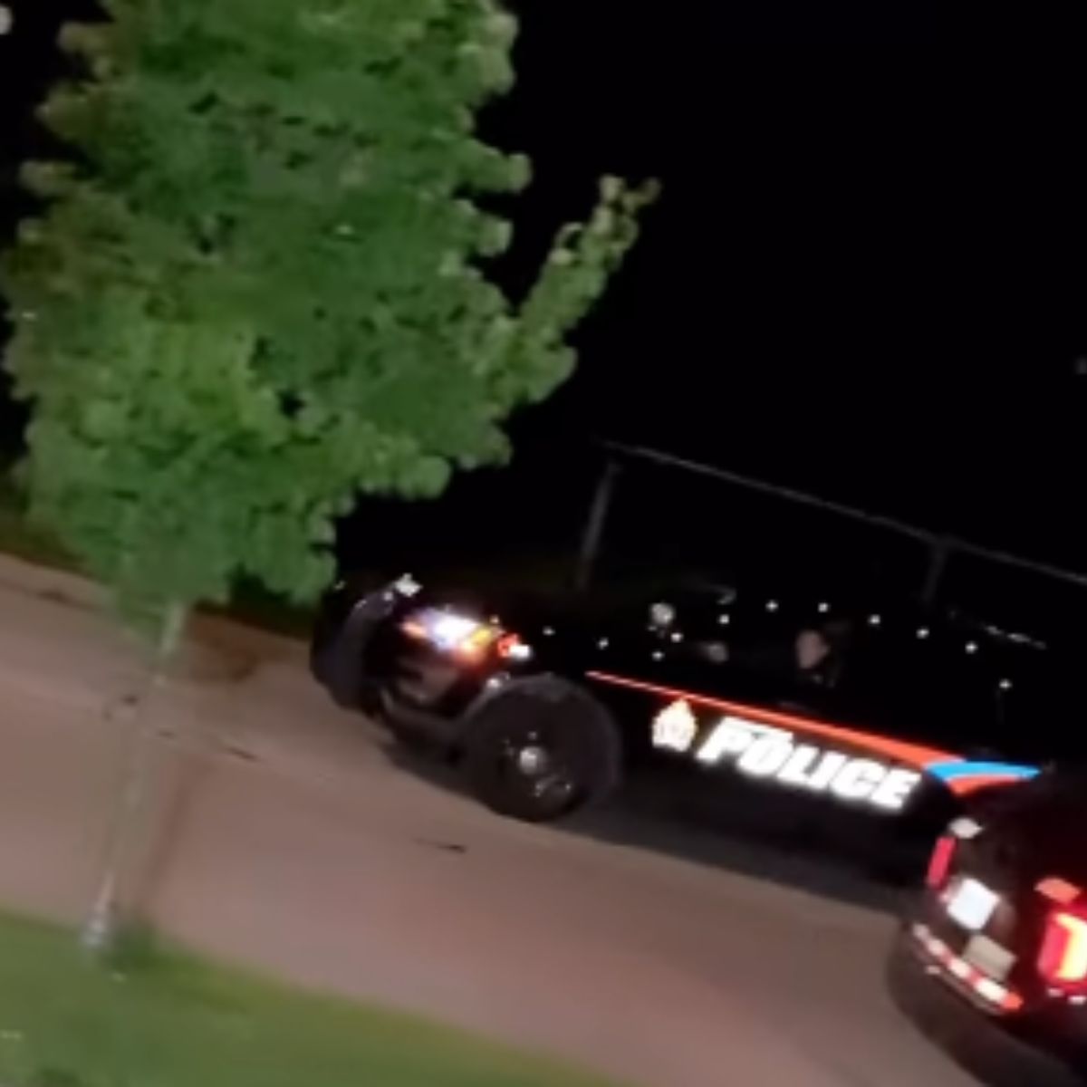 police car