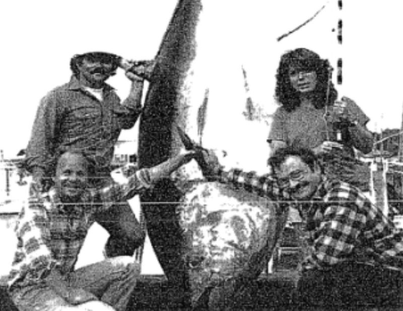Bluefin Tuna – 1,229 lbs (Massachusetts, 1984)