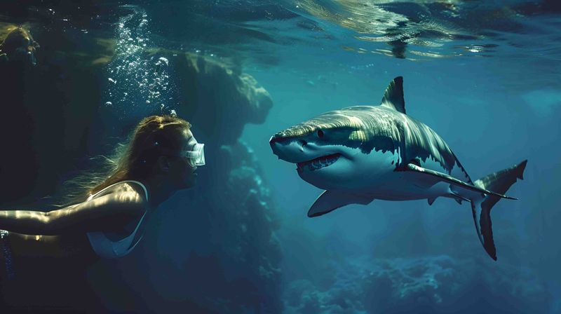 Stay Calm If You See A Shark