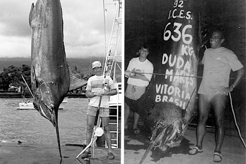 Atlantic Blue Marlin – 1,402 lbs (Brazil, 1992)