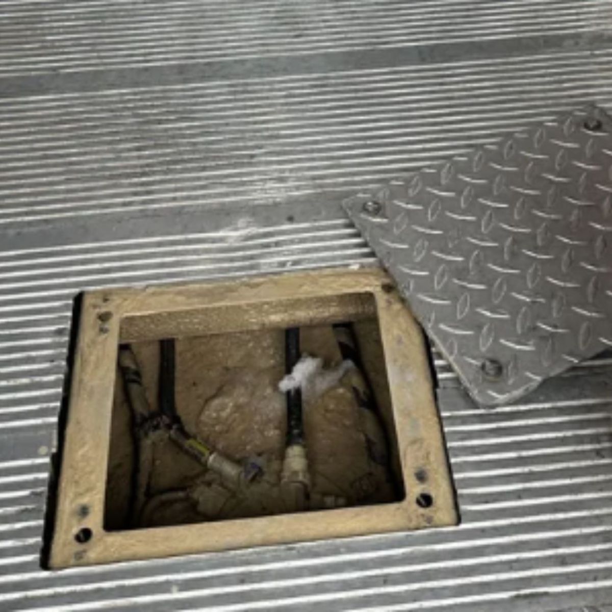hole in the truck