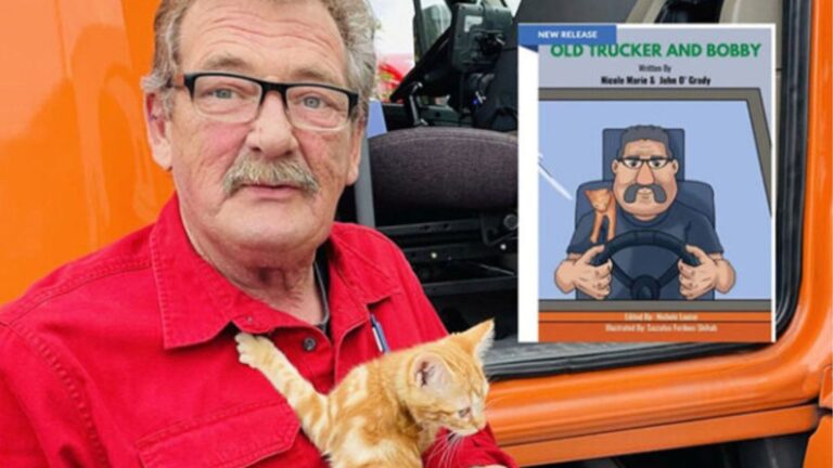 Alabama Trucker Rescues Abandoned Kitten And Finds The Best Copilot He Never Knew He Needed
