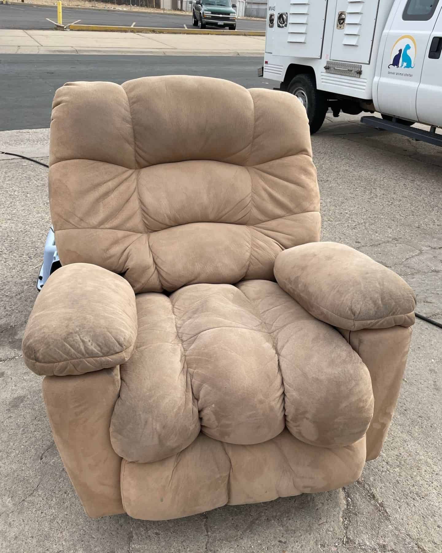donated chair