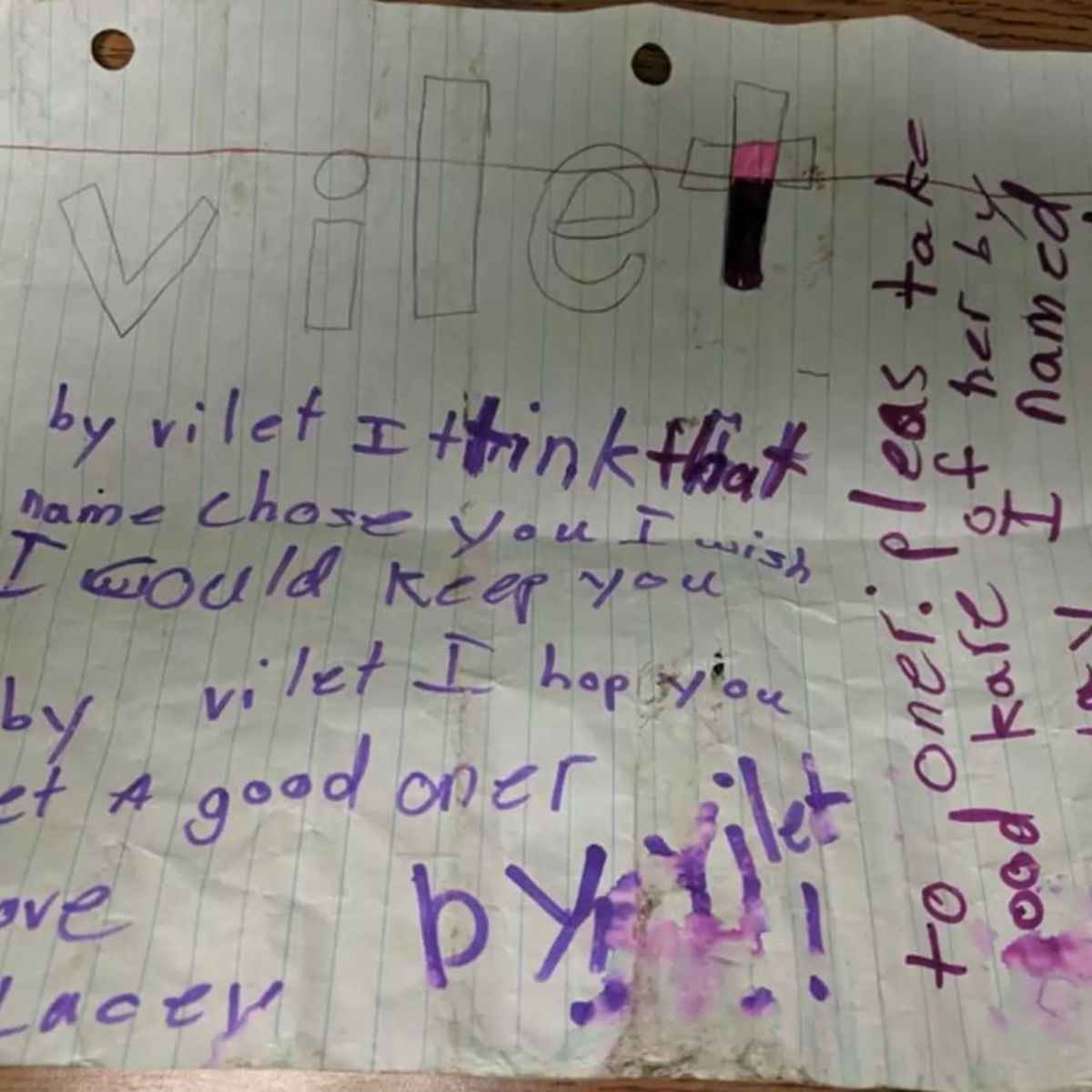 written paper