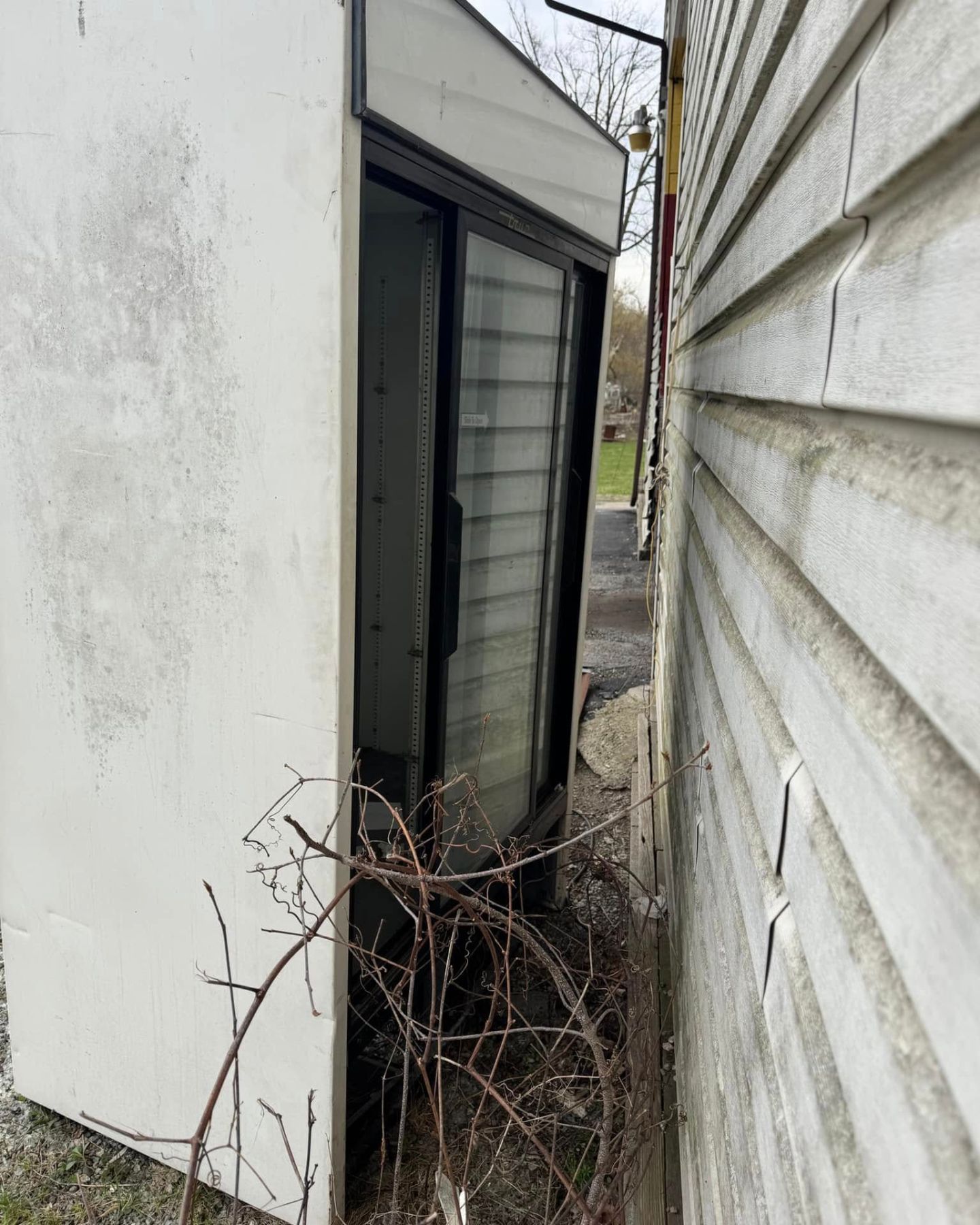front of freezer