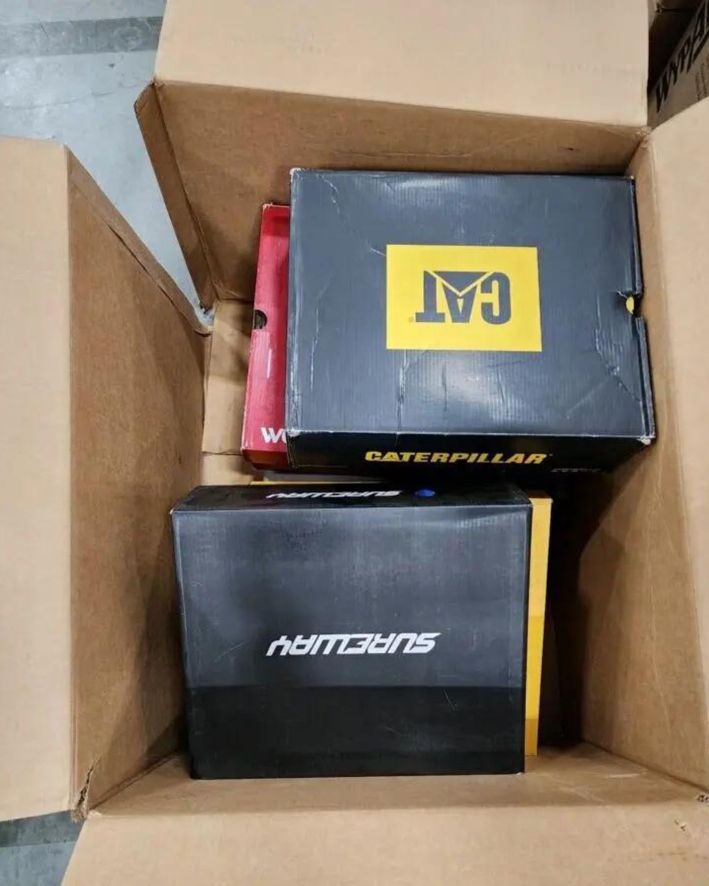 photo of boxes