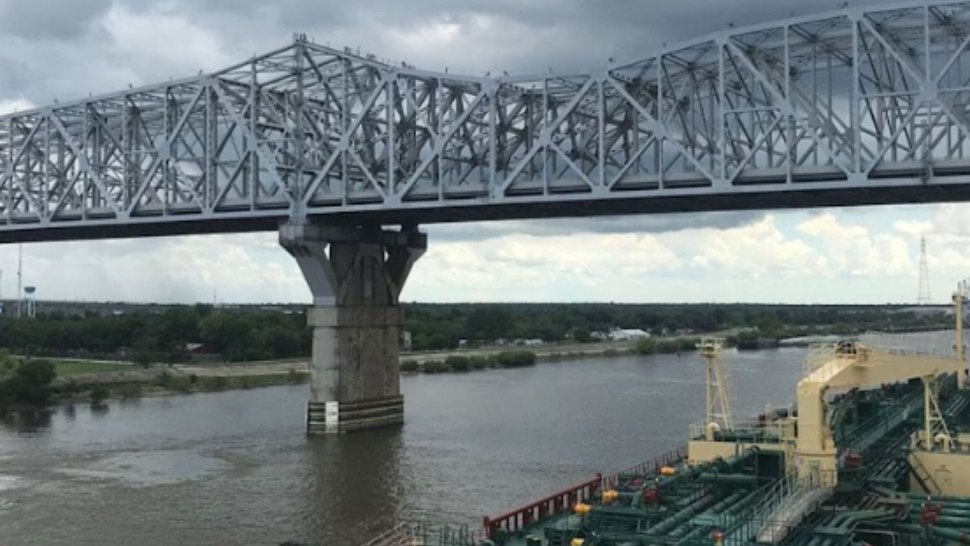 Louisiana Rescuer Saves Terrified Kitten Stranded On A Bridge Above The River