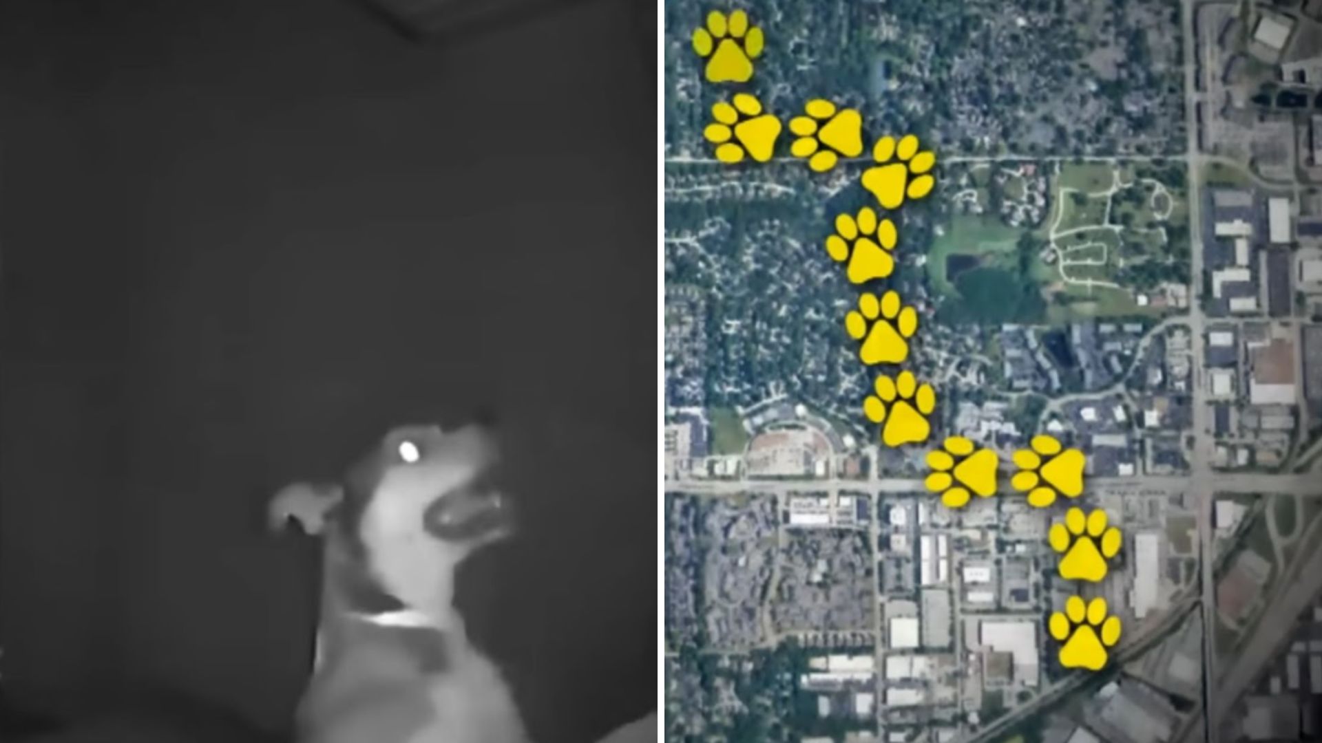 dog escaped daycare and runs home