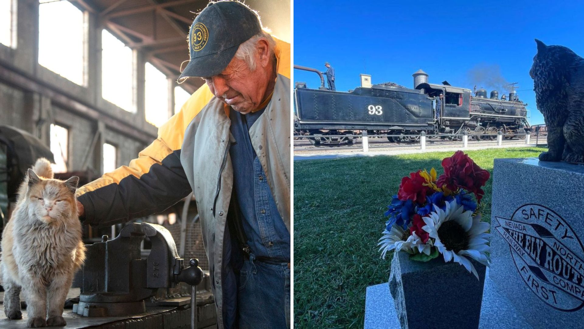 Nevada Northern Railway Pays Emotional Tribute To Their Furry Legend