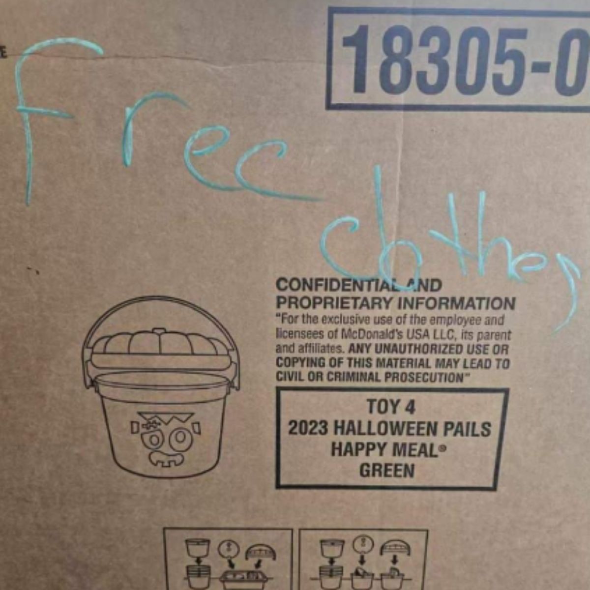 free clothes box