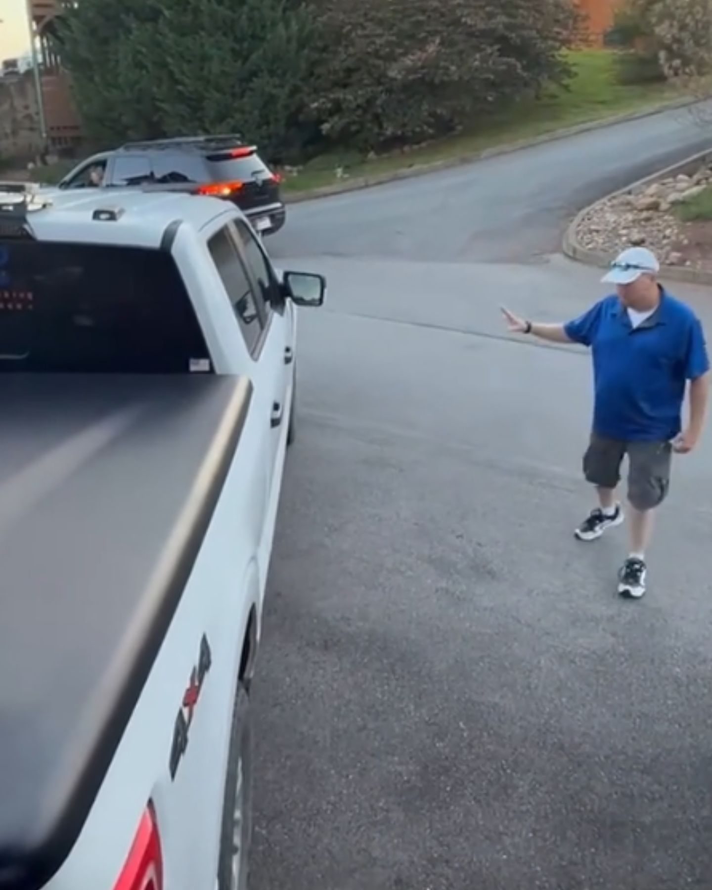 man next to the truck